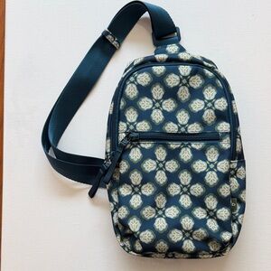 Vera Bradley Essential Sling Backpack Butter Cookie NWT
